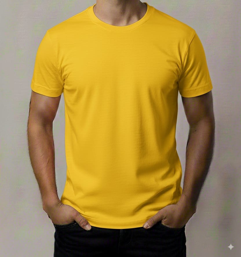 Premium Cotton Plain T-Shirts โ Men & Women