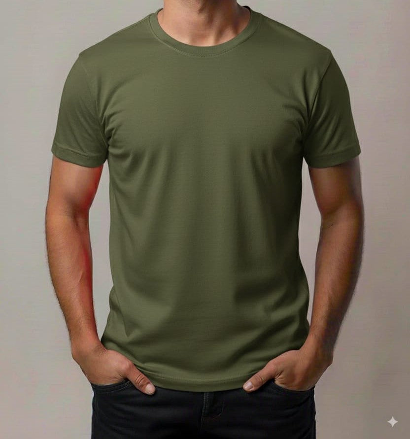 Premium Cotton Plain T-Shirts โ Men & Women
