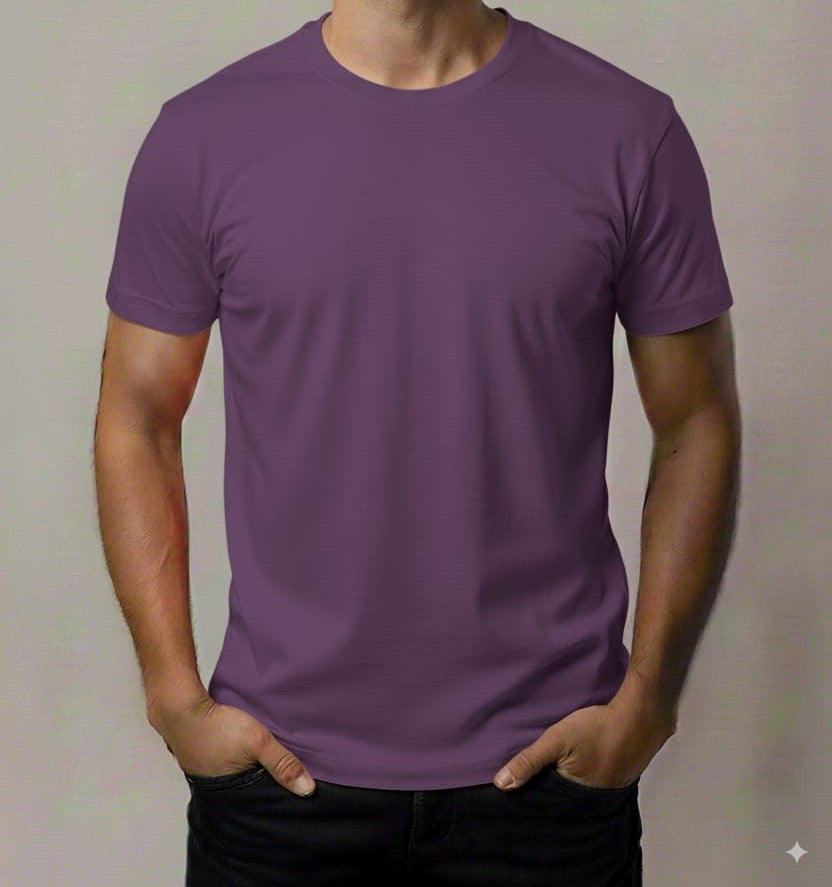 Premium Cotton Plain T-Shirts โ Men & Women