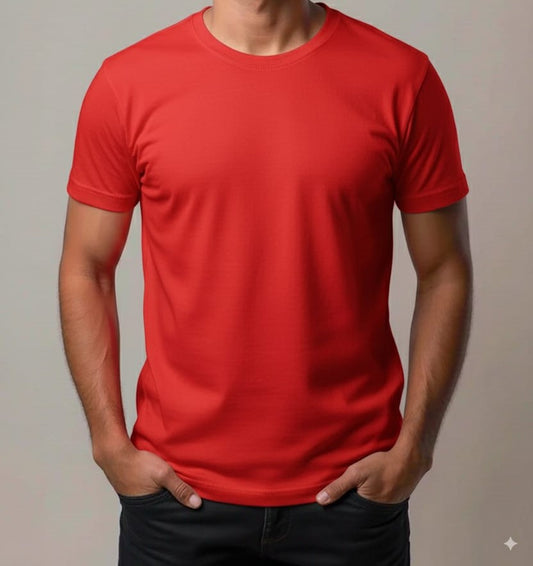Premium Cotton Plain T-Shirts – Men & Women