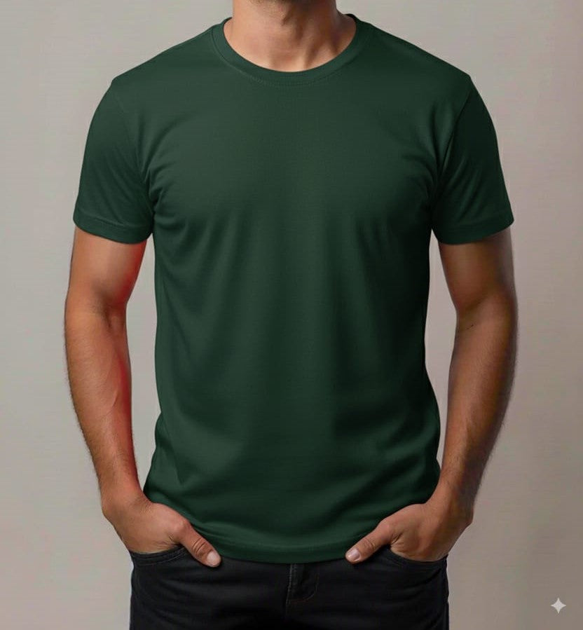 Premium Cotton Plain T-Shirts โ Men & Women
