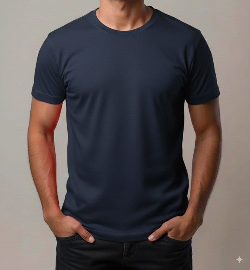 Premium Cotton Plain T-Shirts โ Men & Women