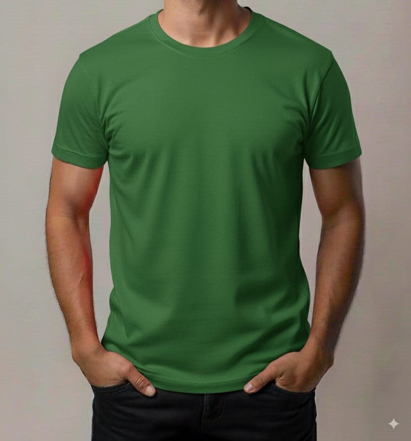 Premium Cotton Plain T-Shirts โ Men & Women