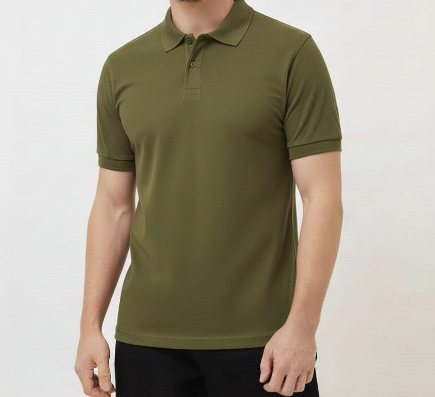 Premium Plain Polo Shirts (Multiple Colors) – Men & Women