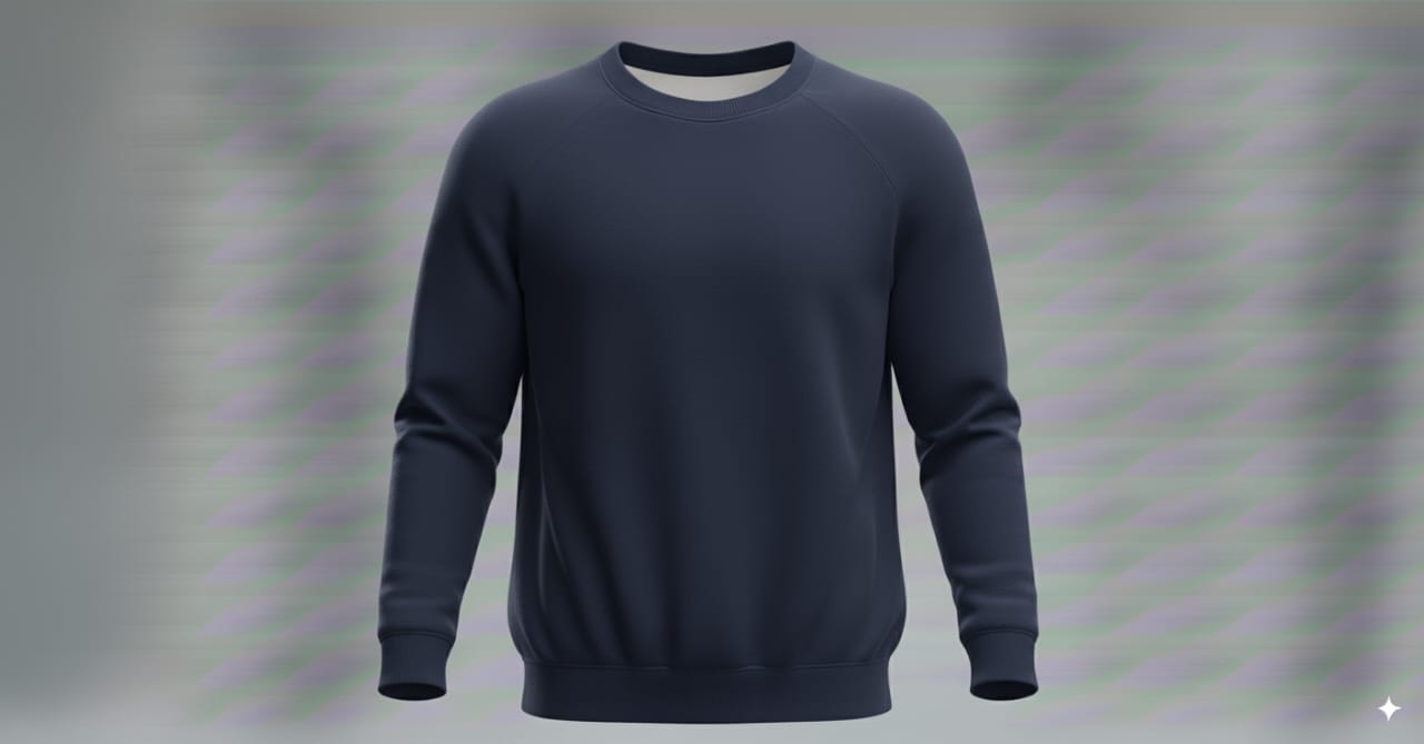 Plain Sweatshirts (Premium Cotton Blend, Multiple Colors) β Unisex