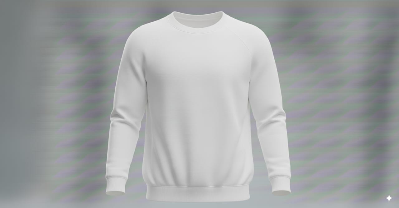 Plain Sweatshirts (Premium Cotton Blend, Multiple Colors) β Unisex
