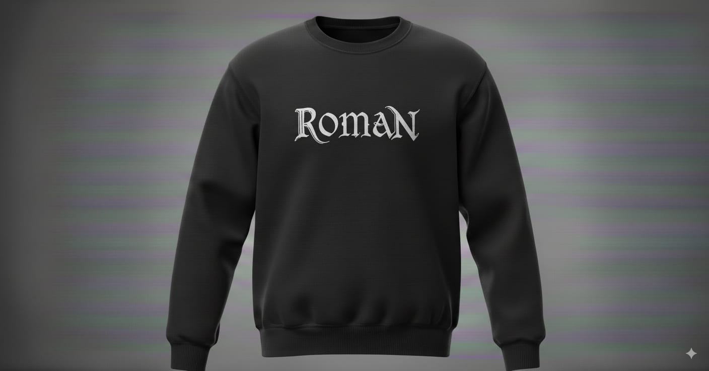 Customized Sweatshirts (Name & Logo Print Available) β Men & Women