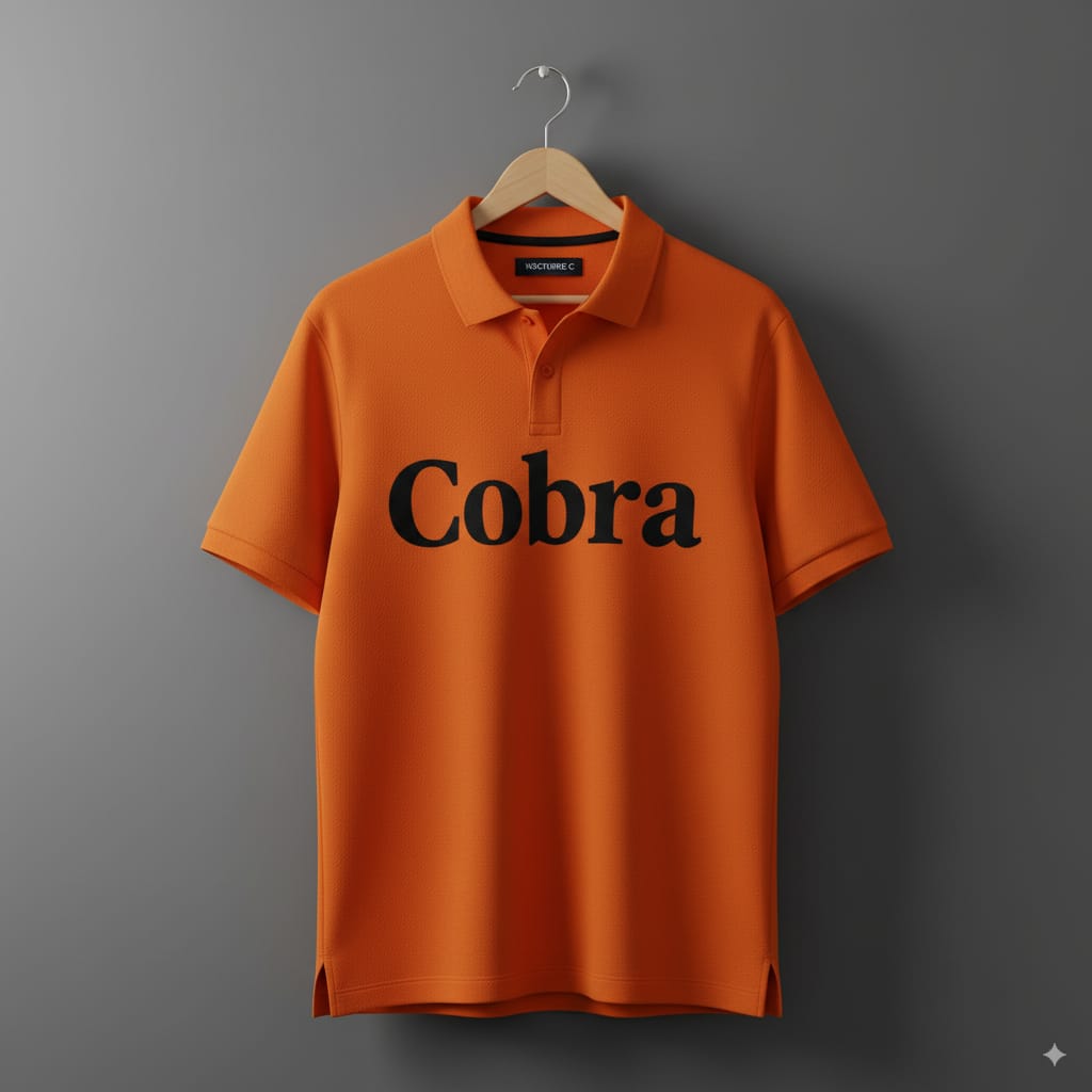 Customized Polo T-Shirts (Name & Logo Printing Available) β Premium Cotton