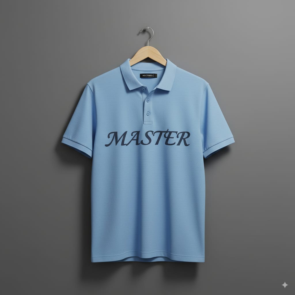 Customized Polo T-Shirts (Name & Logo Printing Available) β Premium Cotton