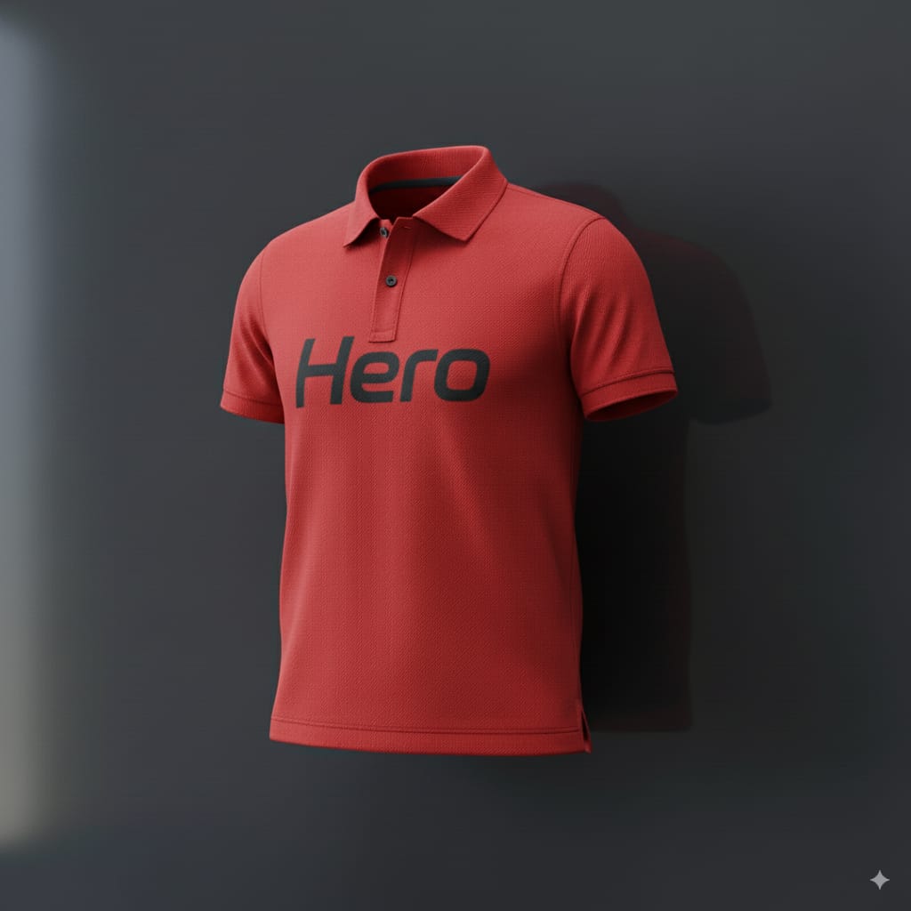 Customized Dry Fit Polo Shirts (Name & Logo Printing Available) – Breathable Sportswear
