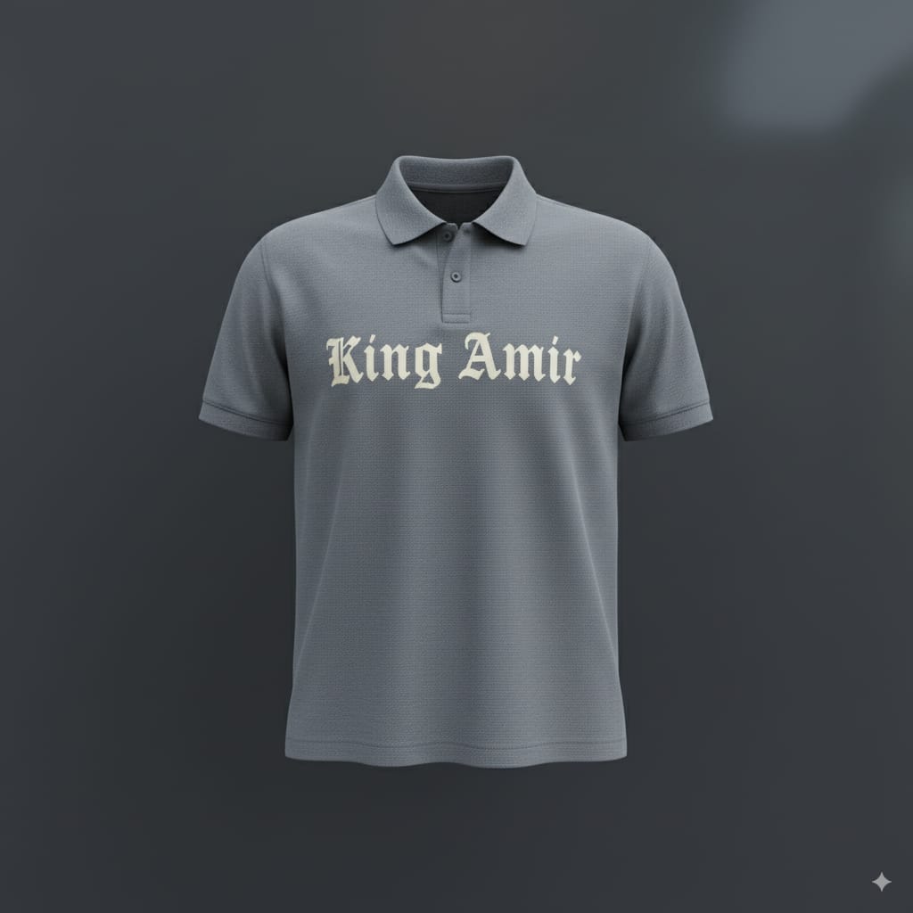 Customized Dry Fit Polo Shirts (Name & Logo Printing Available) – Breathable Sportswear