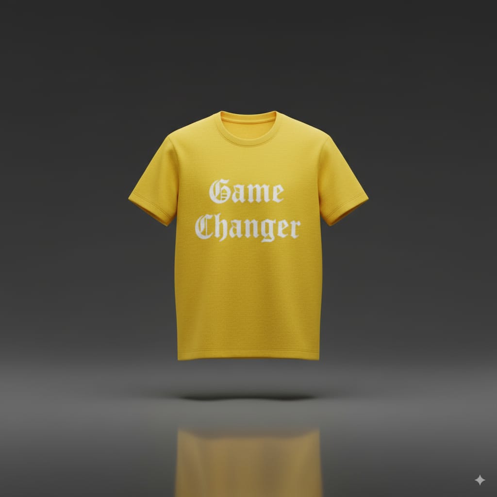 Customized Dry Fit T-Shirts – Round Neck (Name & Logo Printing Available) – Unisex Sportswear