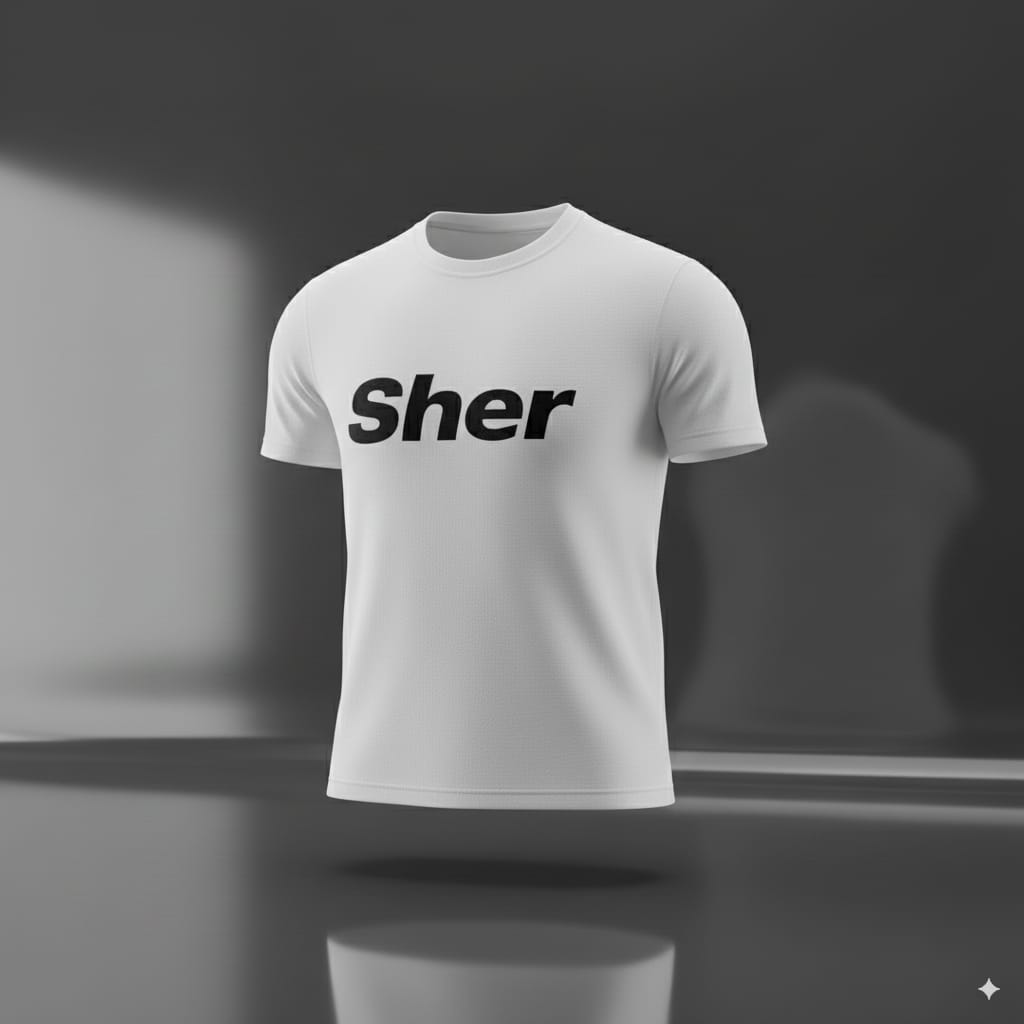 Customized Dry Fit T-Shirts – Round Neck (Name & Logo Printing Available) – Unisex Sportswear