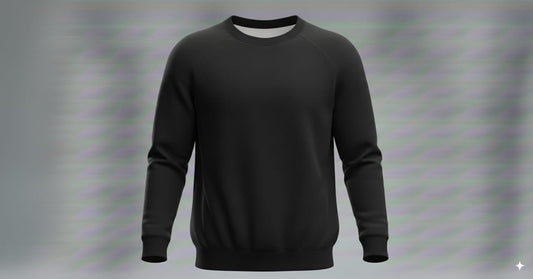 Plain Sweatshirts (Premium Cotton Blend, Multiple Colors) – Unisex