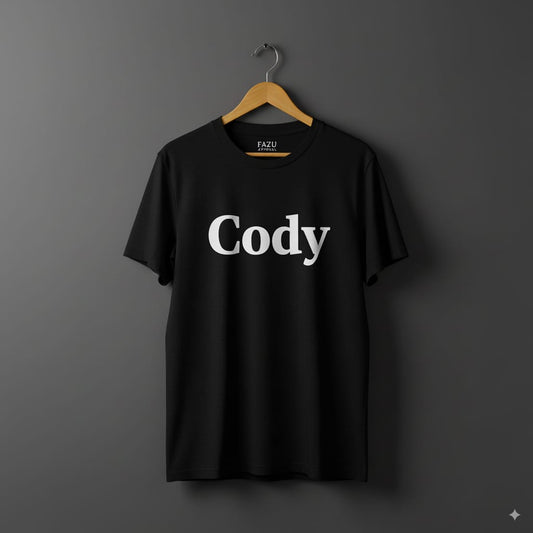 Customized Printed T-Shirts (Name, Logo & Design Printing Available) – Unisex