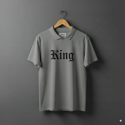 Customized Polo T-Shirts (Name & Logo Printing Available) – Premium Cotton
