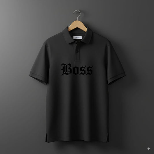 Customized Polo T-Shirts (Name & Logo Printing Available) – Premium Cotton