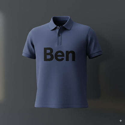 Customized Dry Fit Polo Shirts (Name & Logo Printing Available) – Breathable Sportswear