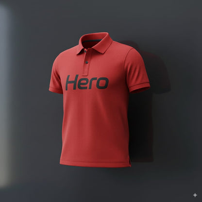 Customized Dry Fit Polo Shirts (Name & Logo Printing Available) – Breathable Sportswear